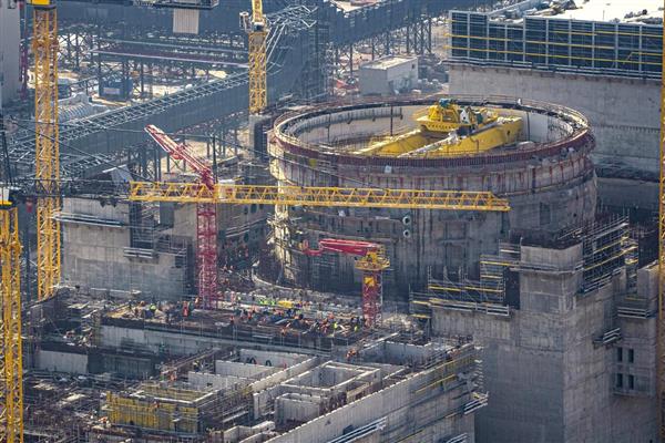 Akkuyu NGS'nin ikinci güç ünitesinde kutup vinci kuruldu
