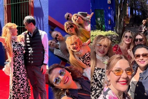 Cemiyet hayatının bilinen isimlerinden Berrin Zorlu, Meksika'da Frida Kahlo'nun izinde