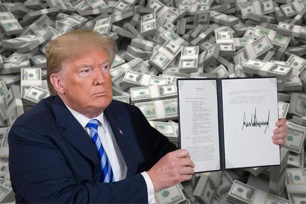 ABD Hazine Bakanlığı, tarihte ilk kez görevdeki bir başkan olarak Trump'ın imzasını yeni kağıt paralara atmayı planlıyor