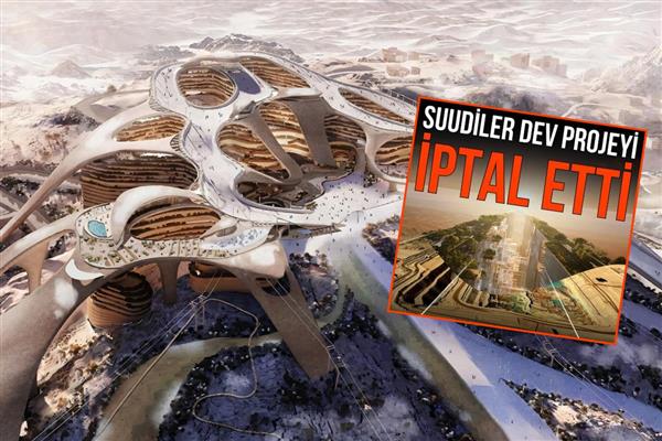 Suudi Arabistan Prensi Selman'ın vizyon projesi Neom'un tünel sözleşmesinin ardından çöldeki kayak merkezi projesi de iptal oldu