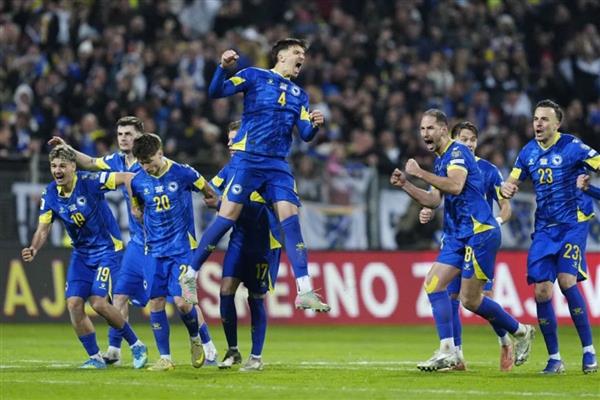 Bosna Hersek, 4 kez şampiyon olan İtalya'yı yendi Dünya Kupası biletini aldı