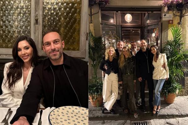 Allan Hakko'dan sevgilisi Pelin Uluksar'a Floransa'da doğum günü kutlaması