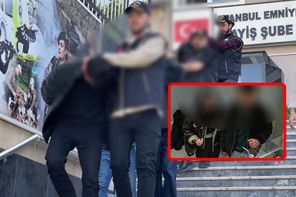 İstanbul'da sahte altıncılar kameraya takıldı