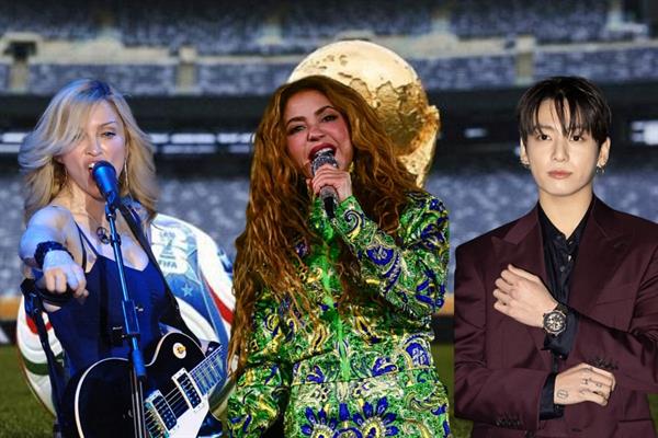 Dünya Kupası'nda Madonna, Shakira, BTS rüzgarı esecek