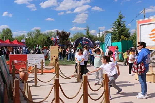 Dünya Etnospor Birliği Başkanı Bilal Erdoğan, 8'inci Etnospor Kültür Festivali Açılış Programı'nda konuştu