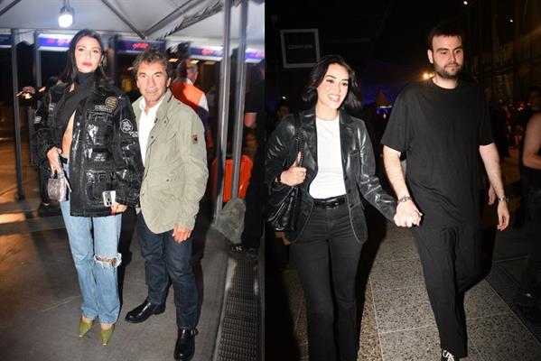 Cem Hakko ve sevgilisi Nazlı Kayaaslan Travis Scott konserinde