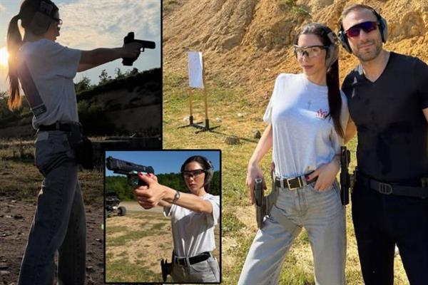 Allan Hakko ve Pelin Uluksar poligonda adrenalin depoladı