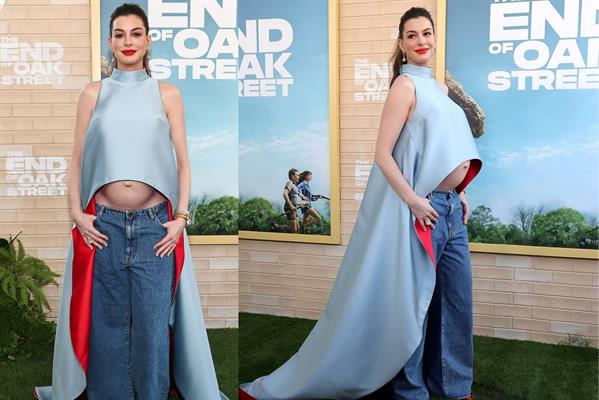 Dünyaca ünlü yıldız Anne Hathaway hamile kıyafeti nedeniyle linç yedi