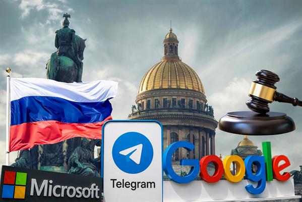 Rusya, Google, Telegram ve Microsoft'a bir kez daha para cezası verdi, yıllardır biriken ceza faturası milyarlarca rubleye ulaştı