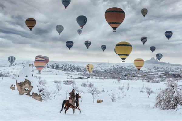 Avrupa'nın kış tatili rotalarında Kapadokya ilk sırada
