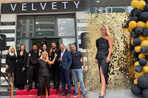 Atakum'da Velvety Esintisi! Başarılı İş Kadını Ezgi Öztürk'ten Görkemli Açılış…