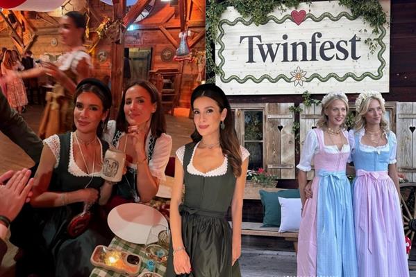 Necmettin Eliyeşil'in kızı Melisa von Faber-Castell'den Bavyera usulü 'Twinfest'